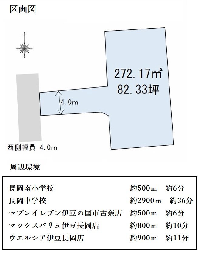 富士見区画図
